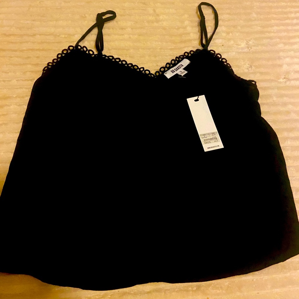 BB Dakota, Black, Strapless shirt NWT